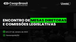 Vereador Edson Junkes Irá Participar de Encontro de Mesas Diretoras e Comissões Legislativas Vereador Edson Junkes Irá Participar de Encontro de Mesas Diretoras e Comissões Legislativas