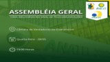 A AVEVI VAI REALIZAR UMA ASSEMBLEIA GERAL NESTA QUARTA-FEIRA (28) NA CÂMARA DE VEREADORES DE GUARAMIRIM A AVEVI VAI REALIZAR UMA ASSEMBLEIA GERAL NESTA QUARTA-FEIRA (28) NA CÂMARA DE VEREADORES DE GUARAMIRIM